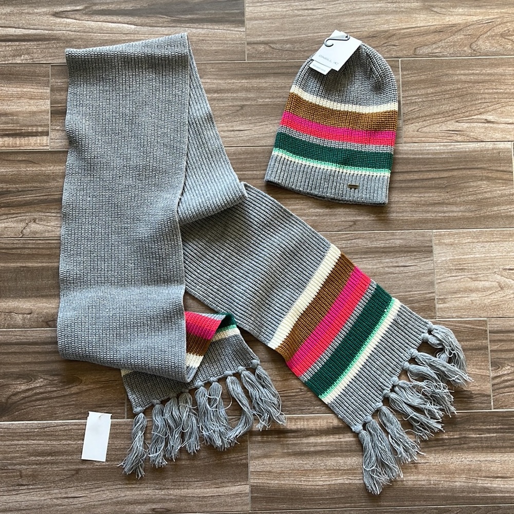 🌿O’NIELL- SCARF AND HAT BEANIE MATCH SET🌿 - Picture 2 of 6
